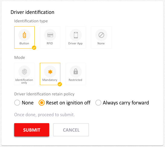 Driver Identification