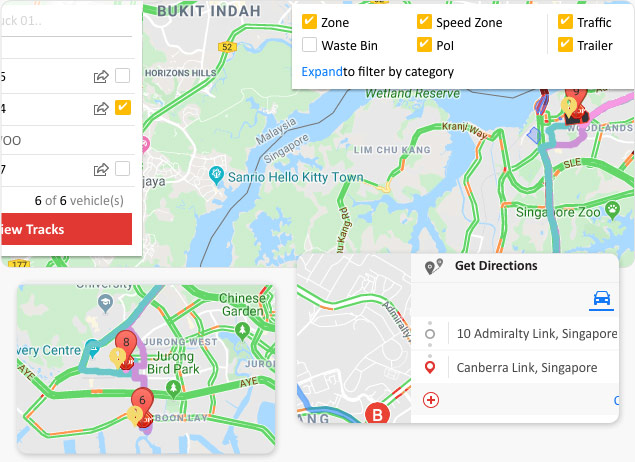 Real-time road traffic data