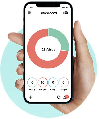 Mobile apps GPS vehicle racking