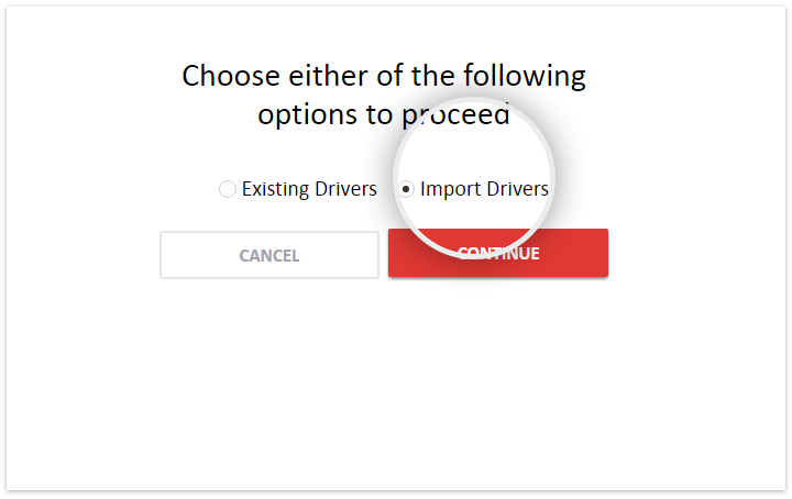 Import Drivers