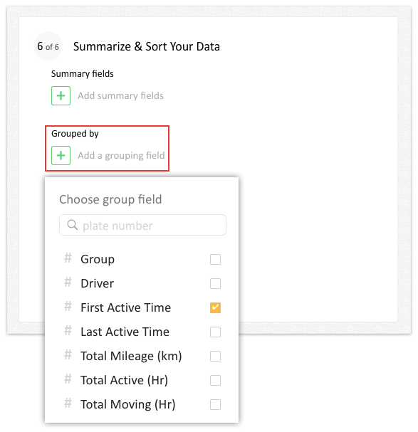 Group Fields