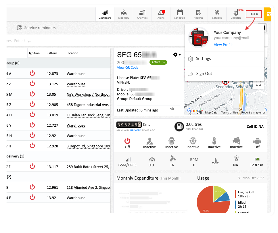 Creating an idling alert rule