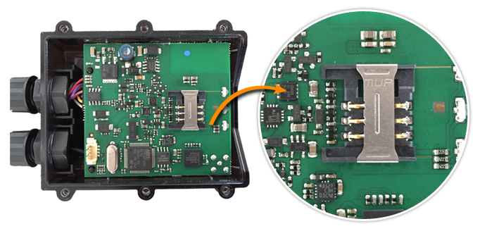 Inserting simcard in Ruptela Eco4+ GPS tracking device