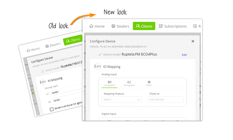 Device configuration module - Improvements