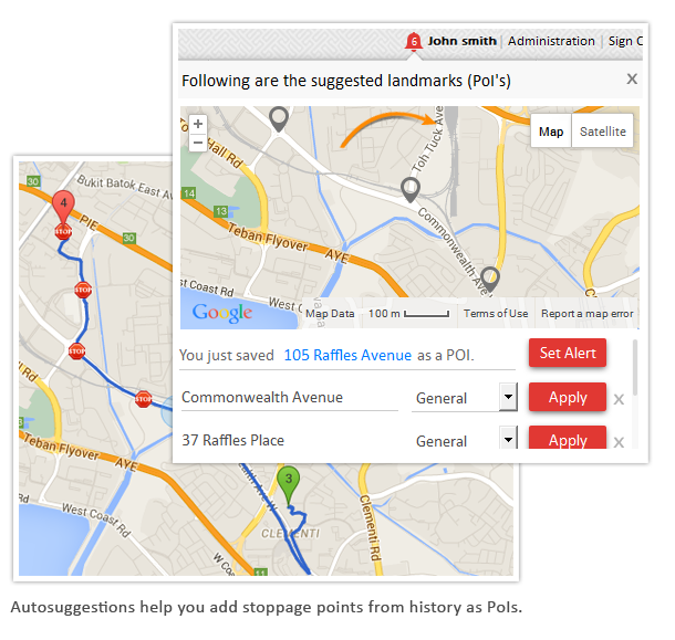 System suggests stoppages made as PoI