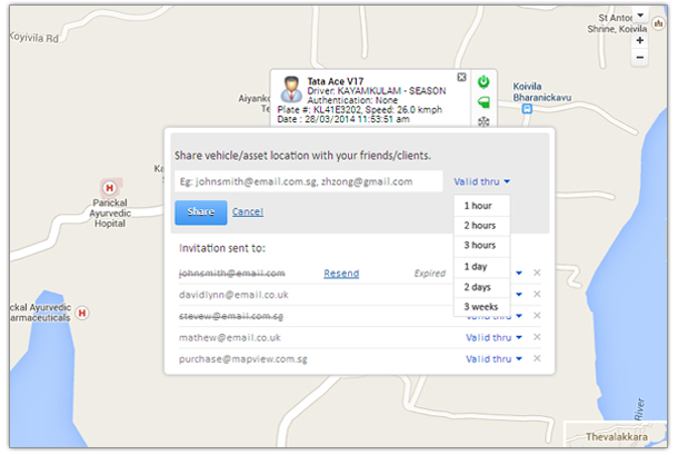 Shipment tracking for clients