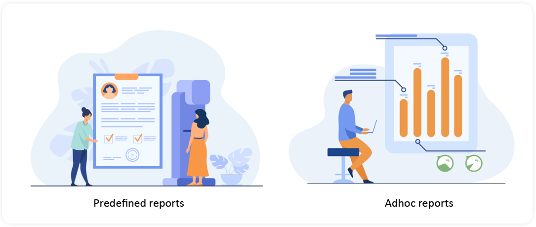 “Predefined and ahoc reports